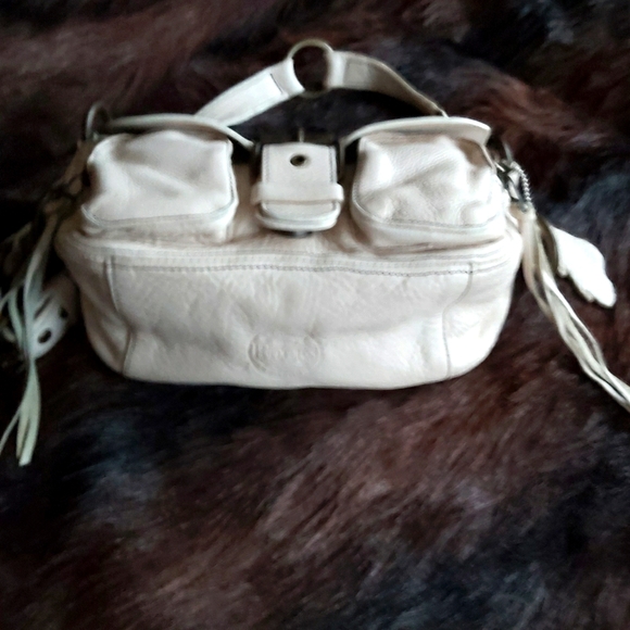 🇨🇦 Roots Emily-Princess Ivory Shoulder Satchel - Picture 8 of 16